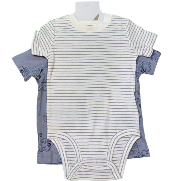 Carter’s Baby Toddler 2-Piece Outfit Set | Overall Bodysuit & T-Shirt - Picture 3 of 3